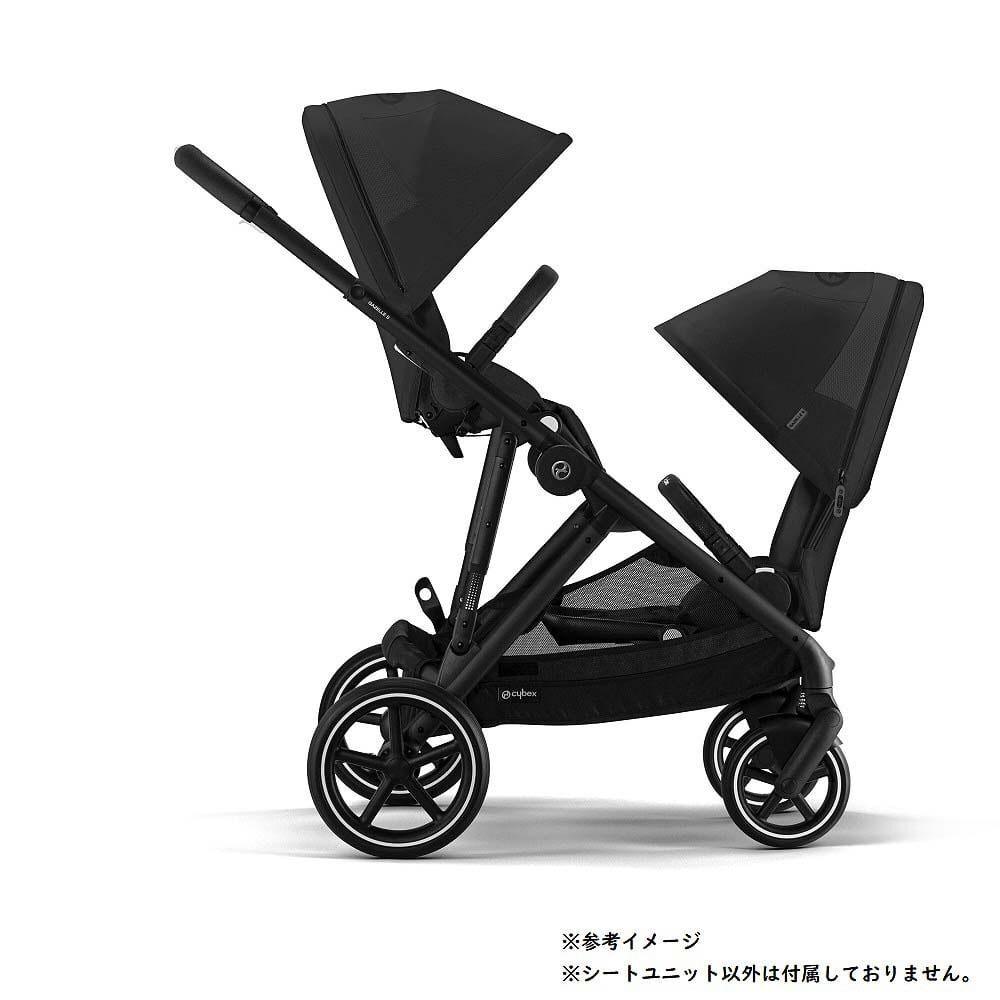 cybex サイベックス ガゼルS シートユニット (ムーンブラック