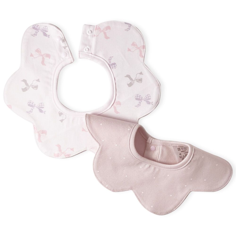 360度スタイ2枚組 リボン柄 | マタニティ・ベビー用品通販のベビーザら