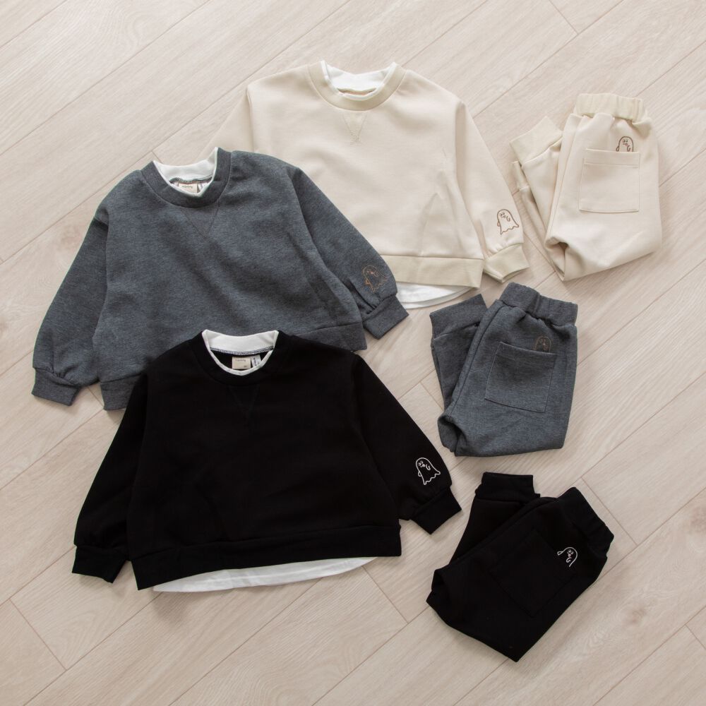 Babies“R”Us×】機能性おばけ ドライスウェット トレーナー グレー×90cm