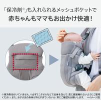 Aprica アップリカ ラクリス AB (グリーンティント) 抱っこ紐 新生児タテ対面抱っこ タテ対面抱っこ 前向き抱っこ おんぶ 腰らくサポート 簡単装着 生後14日後～3歳頃まで