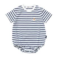 POLO BCS ボーダー半袖ボディスーツ ネイビー&times;80cm ベビーザらス限定 赤ちゃん 出産準備 出産祝い ベビー服 子供服