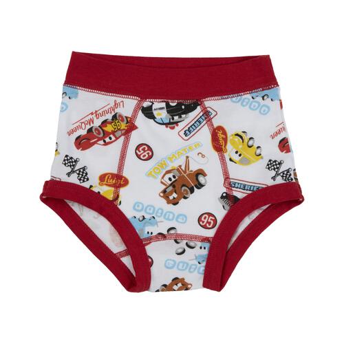 Disney ディズニー 3枚組ブリーフ カーズ 総柄&times;ワンポイント グリーン&times;90cm ベビーザらス限定