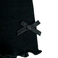 インナーパンツ リブメロー ブラック×80cm