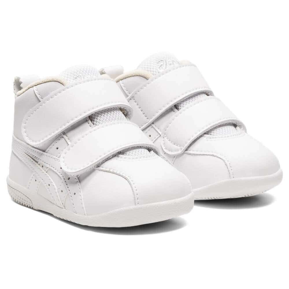 すず　0611 ASICS アシックス スクスク アミュレ ファースト SL(ホワイト/ホワイト