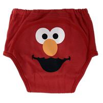 セサミストリートトレパン3枚組(レッド×90cm)