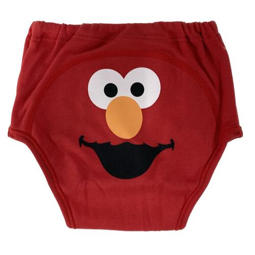 セサミストリートトレパン3枚組(レッド×90cm)