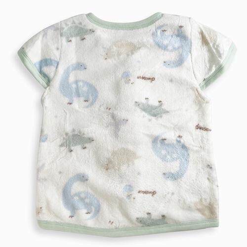 パジャマベスト フリース 恐竜柄 グリーン×80-95cm ベビーザらス限定