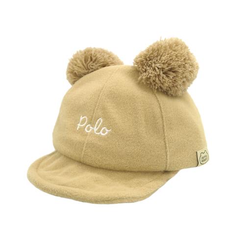 POLOBCS ミミツキアンパイヤキャップ ベージュ×48cm ベビーザらス限定