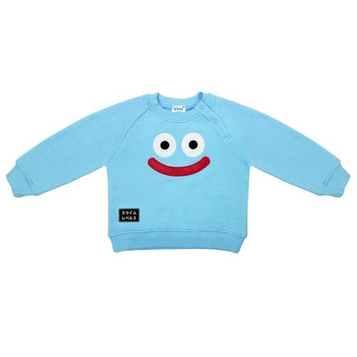 ドラクエベビー＆キッズ スウェットシャツ スライム(ブルー×95cm)