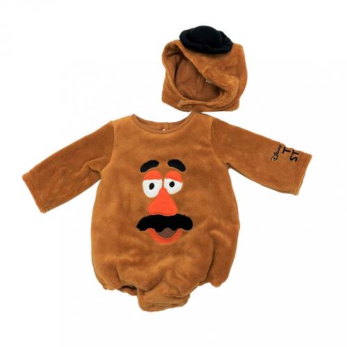 Disney ディズニー 長袖たまごオール 帽子付き ポテトヘッド フリース ベビーザらス限定