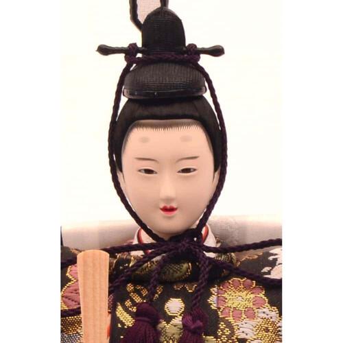 【雛人形】収納飾り 親王飾り「桜刺繍格子屏風けやき塗」 (605841)ひな人形 ひな祭り おしゃれ トイザらス・ベビーザらス限定【メーカー直送】