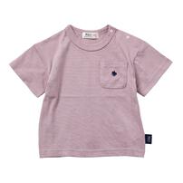 POLO BCS 半袖ポケットTシャツ ピンク&times;90cm 赤ちゃん 出産準備 出産祝い ベビー服 子供服