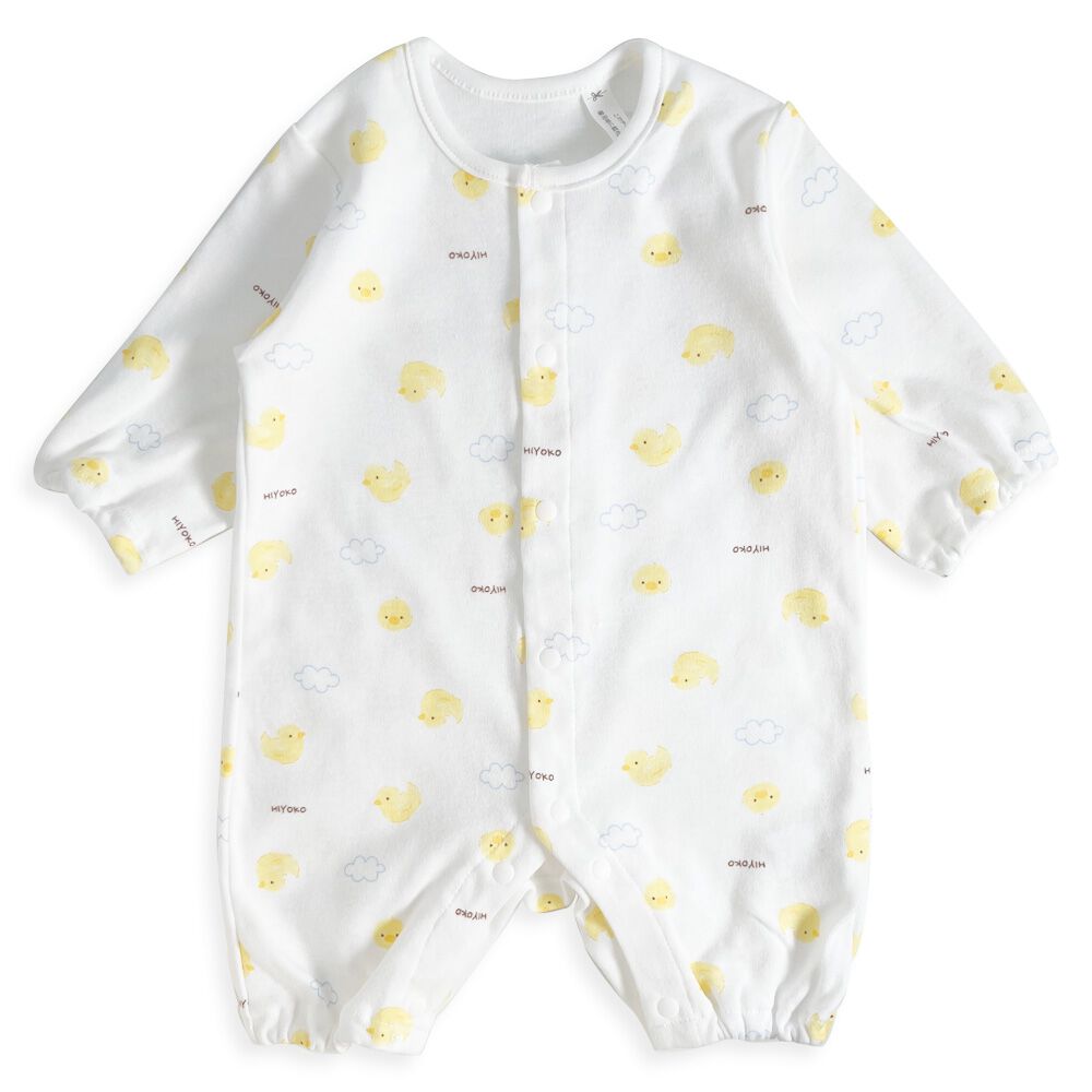 日本製ちびオール スムス ひよこ柄 ナチュラル×60-70cm ベビーザらス