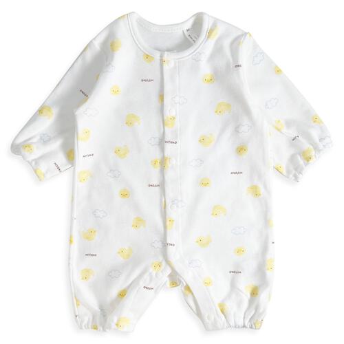 日本製ちびオール スムス ひよこ柄 ナチュラル&times;60-70cm ベビーザらス限定