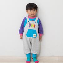 【お1人様1点限り】【テレタビーズ】サロペット ライトベージュ×120-130cm