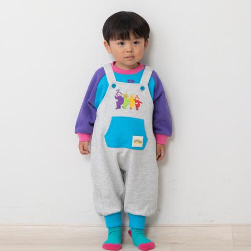 【お1人様1点限り】【テレタビーズ】サロペット ライトベージュ×120-130cm