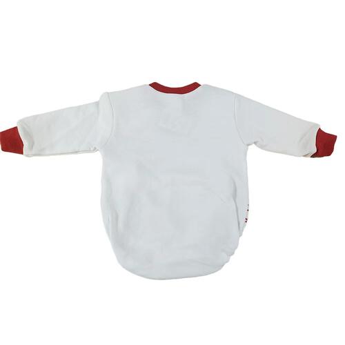 クリスマスダルマオール 裏毛 コスチューム ベビー サンタクロース コスチューム 子供 衣装 ホワイト×70cm ベビーザらス限定