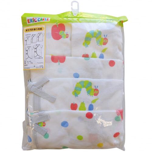 はらぺこあおむし 5枚組 新生児肌着 ベビーザらス限定