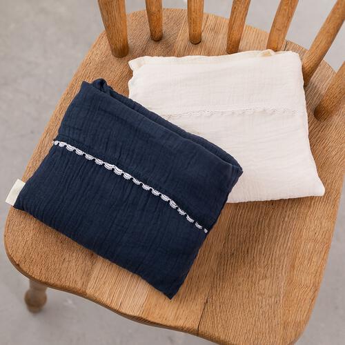 赤ちゃんにもやさしい授乳ケープ ネイビー | マタニティ・ベビー用品 