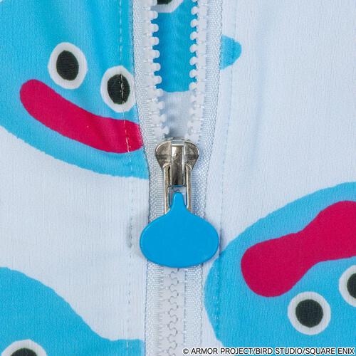 ドラクエベビー＆キッズ ラッシュガード スライムぴぴぴ ブルー&times;100cm