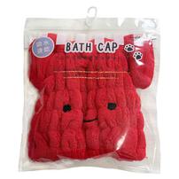 吸水キャップ カニ レッド