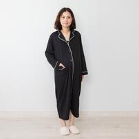 長袖テーラーワンピースパジャマ ロンパース型 天竺 袖ボタン付 ベビーザらス限定