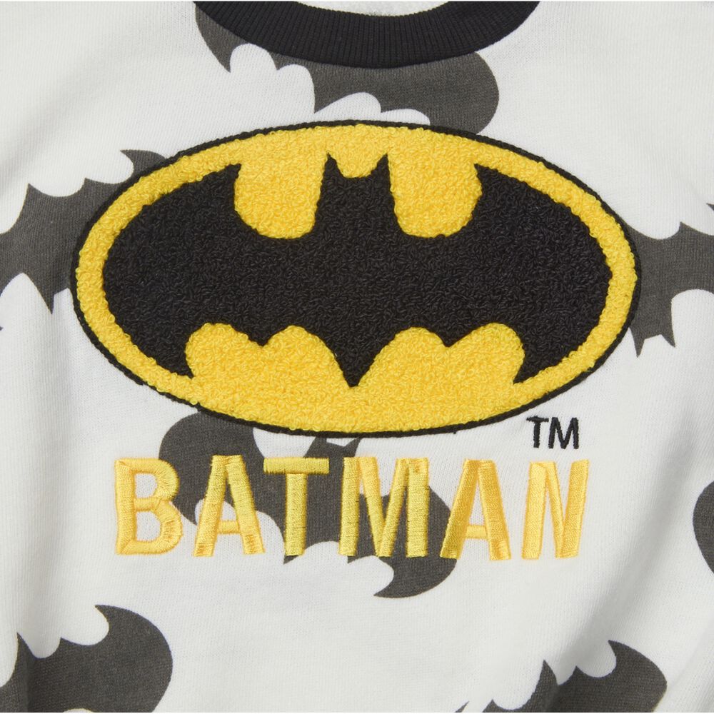 WARNER ワーナー 長袖さがらボディスーツ ドッカン バットマン