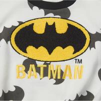 WARNER ワーナー 長袖さがらボディスーツ ドッカン バットマン ホワイト×80cm ベビーザらス限定