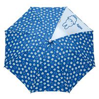 Miffy ミッフィー キッズ傘 青花 総柄 45cm