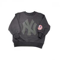 ベビーザらス限定　ＭＬＢ ビックロゴトレーナー(グレー&times;90cm)