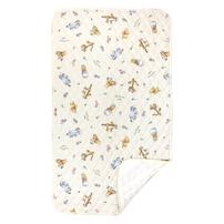 敷きパッド ディズニー プーさん アイボリー レギュラーサイズ　70×120cm 手洗い可能