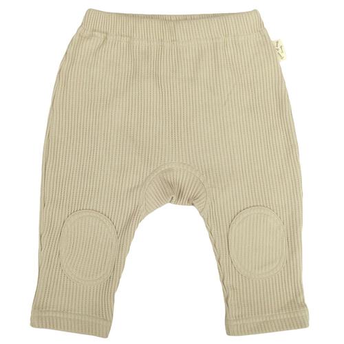 モンキーパンツ ワッフル ベージュ×90cm