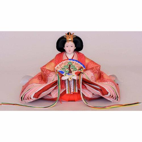 【雛人形】親王飾り「御簾付屏風枝桜刺繍」 (605859)ひな人形 ひな祭り お雛様 おしゃれ【メーカー直送】