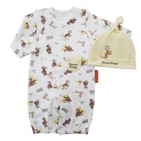 おさるのジョージ 新生児兼用ドレス 帽子付き ベビーザらス限定