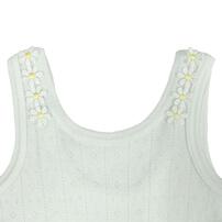 2枚組みえない袖なしシャツ肌着 パターンメッシュ うさぎ グレー&times;95cm ベビーザらス限定