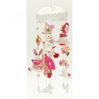 【雛人形】つるし飾り 小 ミニ 高さ34cm 白うさぎ (351950)つるし飾り ひな人形 ひな祭り トイザらス・ベビーザらス限定【メーカー直送】
