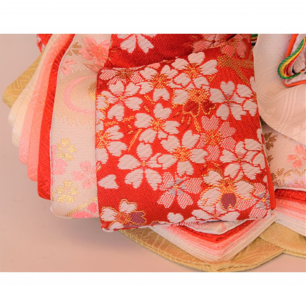 雛人形 手毬桜 金彩 木製 三段 さくら三段飾りの通販～選ばれるお店の雛人形