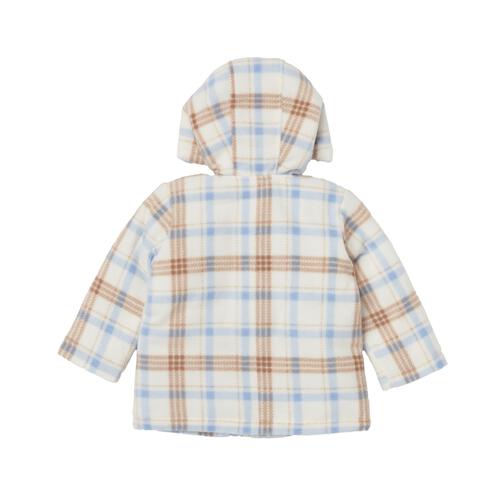 RAT-A-TATR ラッタッター ダッフルコート 中綿 チェック ナチュラル×100cm