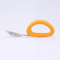 dear BABY ディアベビー はじめてでもにぎりやすいスプーン&フォーク (マスタード) ベビーザらス限定