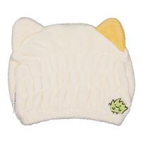 吸水キッズキャップ すみっコぐらし ねこ(ベージュ×フリー)