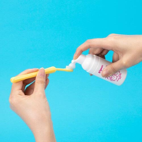 親子で乳歯ケア おやすみ前のフッ素コートいちご 40ml