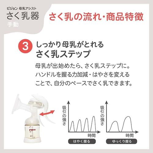 ピジョン さく乳器 手動 RR 22