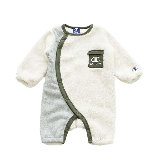 Champion チャンピオン 長袖ミニオール ナチュラル×70-80cmベビーザらス限定