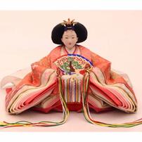 【雛人形】収納飾り 親王飾り「桜刺繍格子屏風けやき塗」 (605841)ひな人形 ひな祭り おしゃれ トイザらス・ベビーザらス限定【メーカー直送】