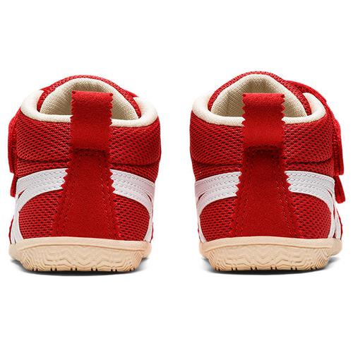 アシックス スクスク アミュレファースト ＭＳ レッド&times;13.5cm