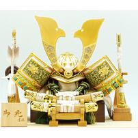 【五月人形】兜ケース飾り「緑七宝木目調半円アクリル」（538283）トイザらス・ベビーザらス限定【メーカー直送】