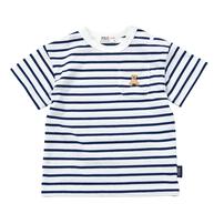 POLO BCS 半袖ボーダーＴシャツ ネイビー&times;90cm ベビーザらス限定 赤ちゃん 出産準備 出産祝い ベビー服 子供服