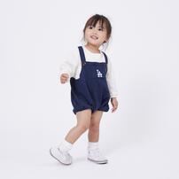 MLB サロッペットドッキングボディスーツ ドジャース オフホワイト×70cm ベビーザらス限定