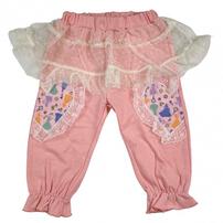 【Sophitica × tsumashi1118さん】Disney プリンセス 裏毛チュールパンツ ピンク×130cm ベビーザらス限定