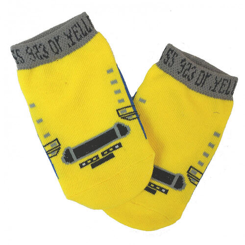 2Pソックス 新幹線(イエロー×9-15cm) ベビーザらス限定